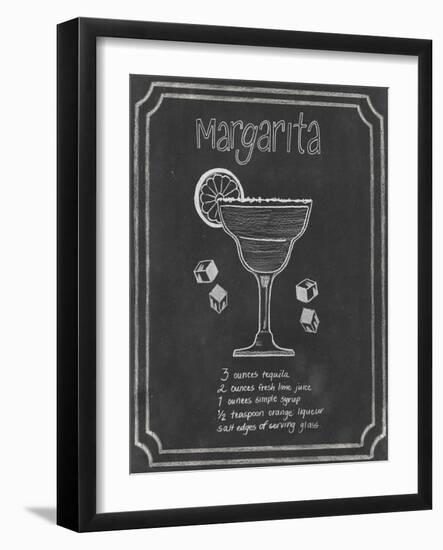 Chalkboard Cocktails IV-Grace Popp-Framed Art Print