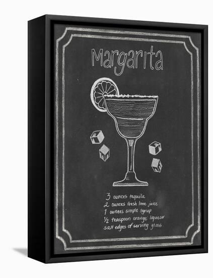 Chalkboard Cocktails IV-Grace Popp-Framed Stretched Canvas