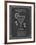 Chalkboard Cocktails IV-Grace Popp-Framed Art Print