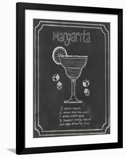 Chalkboard Cocktails IV-Grace Popp-Framed Art Print