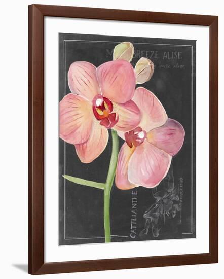 Chalkboard Flower I-Jennifer Parker-Framed Art Print