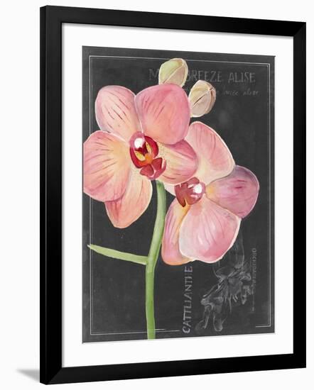 Chalkboard Flower I-Jennifer Parker-Framed Art Print