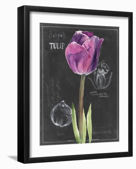 Chalkboard Flower IV-Jennifer Parker-Framed Art Print