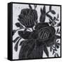 Chalkboard Garden I-June Vess-Framed Stretched Canvas