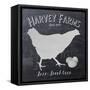 Chalkboard Hen-Stimson, Diane Stimson-Framed Stretched Canvas