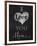 Chalkboard I Love You More-Tina Lavoie-Framed Giclee Print