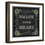 Chalkboard Inspirations I-N. Harbick-Framed Art Print