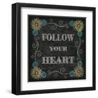 Chalkboard Inspirations I-N. Harbick-Framed Art Print