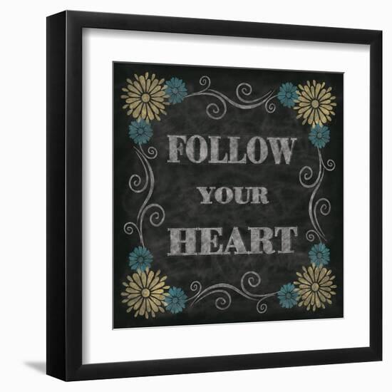 Chalkboard Inspirations I-N. Harbick-Framed Art Print