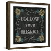 Chalkboard Inspirations I-N. Harbick-Framed Art Print