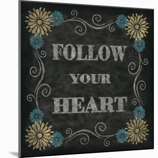 Chalkboard Inspirations I-N. Harbick-Mounted Art Print