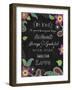 Chalkboard Inspirations-Fiona Stokes-Gilbert-Framed Giclee Print