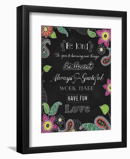 Chalkboard Inspirations-Fiona Stokes-Gilbert-Framed Giclee Print