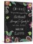 Chalkboard Inspirations-Fiona Stokes-Gilbert-Stretched Canvas