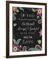 Chalkboard Inspirations-Fiona Stokes-Gilbert-Framed Giclee Print