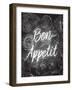 Chalkboard Kitchen 1-Kimberly Allen-Framed Art Print