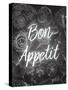 Chalkboard Kitchen 1-Kimberly Allen-Stretched Canvas