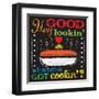 Chalkboard Kitchen Art 3-Melody Hogan-Framed Art Print