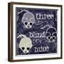 Chalkboard Nursery Rhymes II-Mindy Sommers-Framed Giclee Print