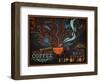 Chalkboard Poster for Coffee Shop-LanaN.-Framed Art Print