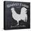 Chalkboard Poultry-Stimson, Diane Stimson-Stretched Canvas