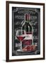 Chalkboard Sign Vin Rouge-Chad Barrett-Framed Art Print