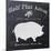 Chalkboard Sow-Stimson, Diane Stimson-Mounted Art Print