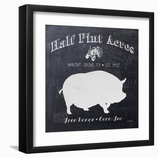 Chalkboard Sow-Stimson, Diane Stimson-Framed Art Print