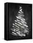 Chalkboard Tree 1-Victoria Brown-Framed Stretched Canvas