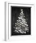 Chalkboard Tree 1-Victoria Brown-Framed Art Print