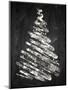 Chalkboard Tree 1-Victoria Brown-Mounted Art Print