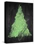 Chalkboard Tree 2-Victoria Brown-Stretched Canvas