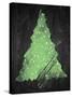 Chalkboard Tree 2-Victoria Brown-Stretched Canvas