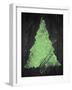 Chalkboard Tree 2-Victoria Brown-Framed Art Print