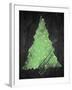 Chalkboard Tree 2-Victoria Brown-Framed Art Print