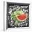 Chalkboard Watermelon-Art Licensing Studio-Framed Giclee Print