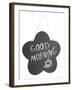 Chalkboard with Sign-Yastremska-Framed Art Print