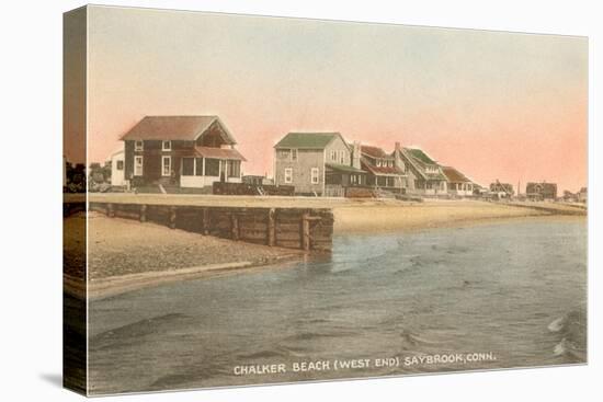 Chalker Beach, Saybrook, Connecticut-null-Stretched Canvas