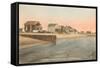 Chalker Beach, Saybrook, Connecticut-null-Framed Stretched Canvas