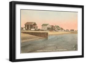 Chalker Beach, Saybrook, Connecticut-null-Framed Art Print