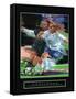 Challenge - Girl's Soccer-Bill Hall-Framed Stretched Canvas