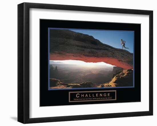 Challenge - Runner-Unknown Unknown-Framed Photo