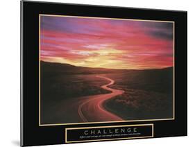 Challenge - Winding Road-TC Chiu-Mounted Art Print