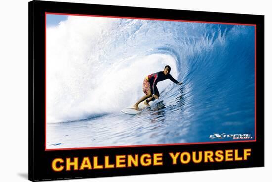 Challenge Yourself-null-Stretched Canvas
