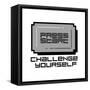 Challenge Yourself-Enrique Rodriguez Jr.-Framed Stretched Canvas