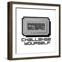 Challenge Yourself-Enrique Rodriguez Jr.-Framed Art Print