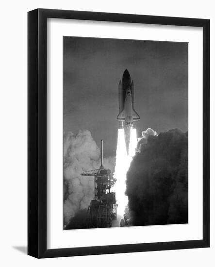 Challenger 1983-null-Framed Photographic Print