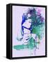 Challenger Girl Green-NaxArt-Framed Stretched Canvas