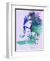 Challenger Girl Green-NaxArt-Framed Art Print