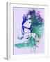 Challenger Girl Green-NaxArt-Framed Art Print